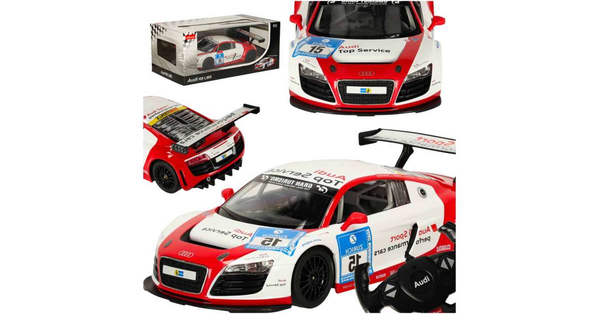 Audi R8 レースモデル 1/18 15号 Amazon.co.jp: RASTAR アウディ RCカー 1/14 Audi R8