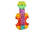 3D construction magnetic bricks LED glowing 134 el. 5