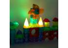 3D construction magnetic bricks LED glowing 134 el. 9