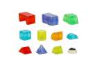 3D construction magnetic bricks LED glowing 32 el. 6