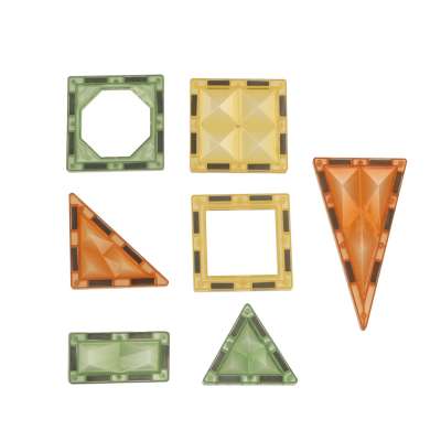 3D construction magnetic bricks glowing animal park 90 el.