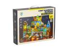 3D magnetic construction blocks luminous animal park 124 el. 13