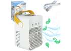 Air conditioner fan humidifier silver 1