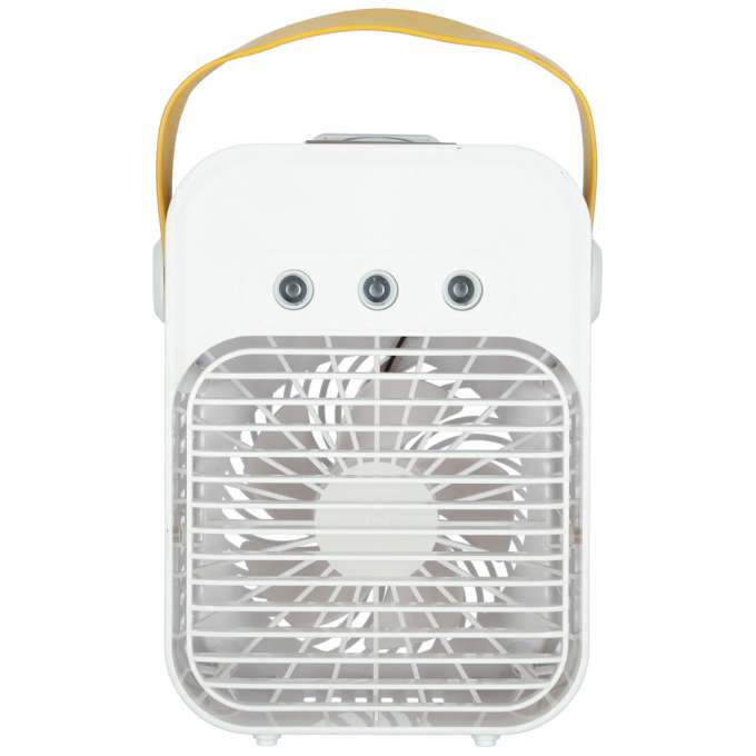 Air conditioner fan humidifier silver