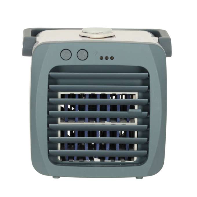 Air conditioner portable desk humidifier handle USB white