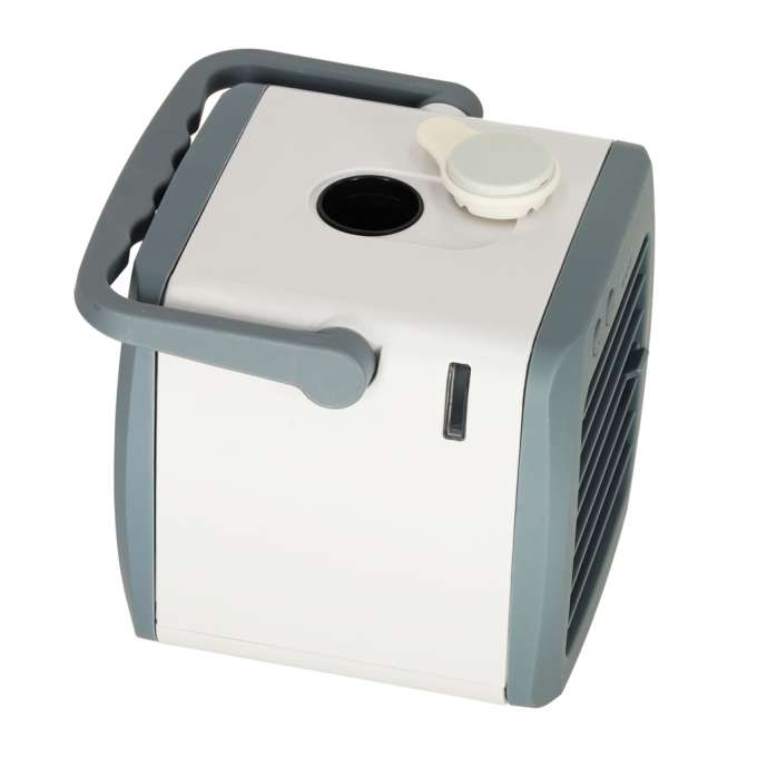 Air conditioner portable desk humidifier handle USB white