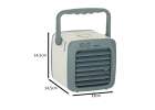 Air conditioner portable desk humidifier handle USB white 12