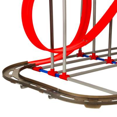 Anti-gravity car racing track 175 el.