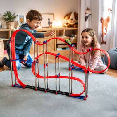 Anti-gravity car track 120 el.