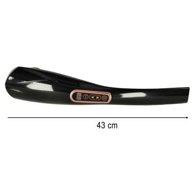 Back body neck vibration massager black