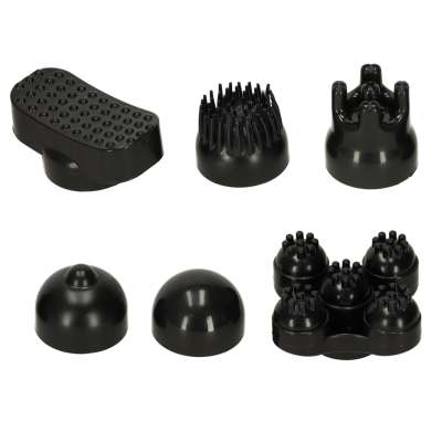 Back body neck vibration massager black