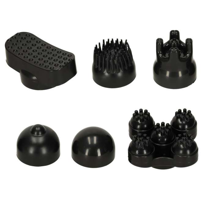 Back body neck vibration massager black