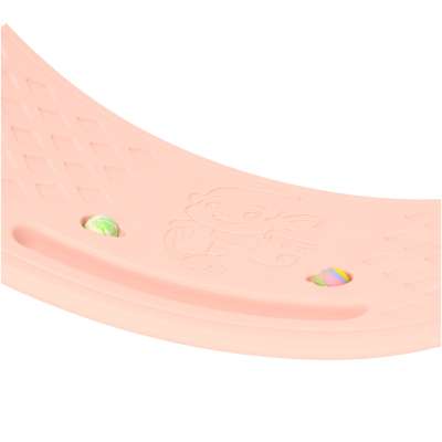 Balance board for kids 67x29cm non-slip pink