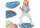 Balance board with ball maze for children navy blue 1