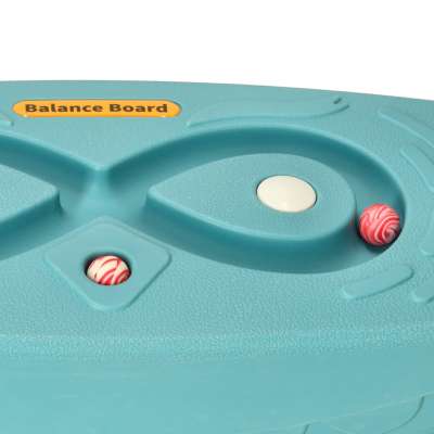 Balance board with ball maze for children turquoise