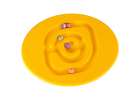 Balance board with ball maze for kids yellow 2