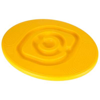 Balance board with ball maze for kids yellow
