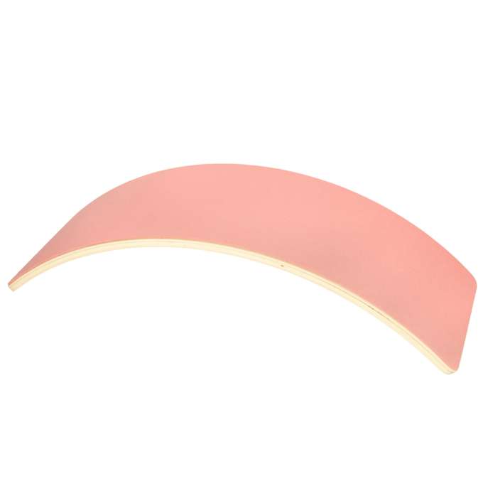 Balance board with pink felt for kids LULILO Ajlo