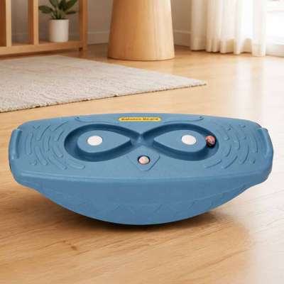 Balancing balance board with maze balance rocker for children navy blue