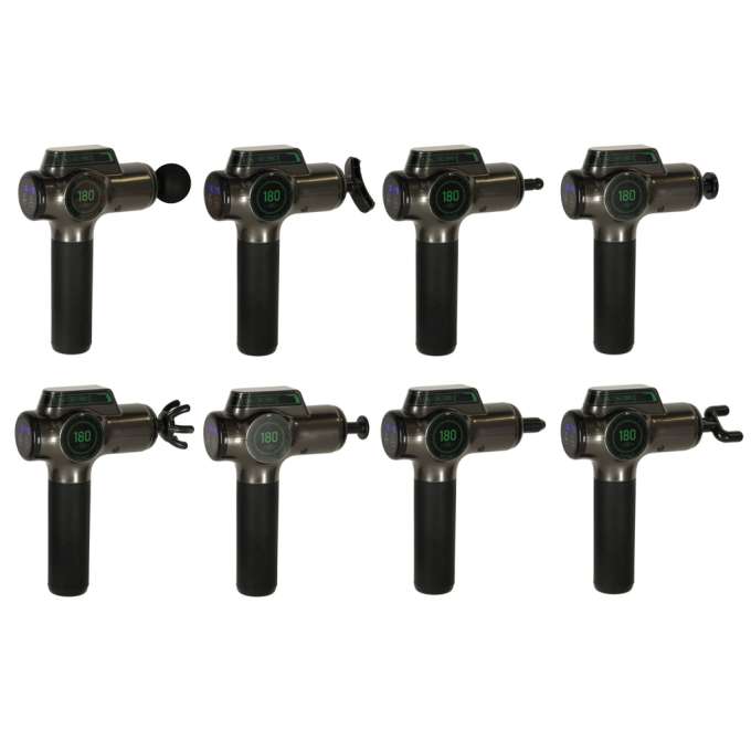 Body massage gun back massager 8 tips