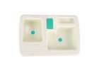 Children's dishwashing sink with accessories flies water blue 13