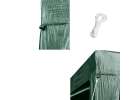Commercial gazebo pavilion party tent green 2.5 x 2.5 m 3