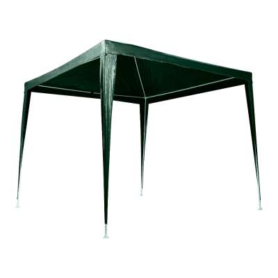 Commercial gazebo pavilion party tent green 2.5 x 2.5 m