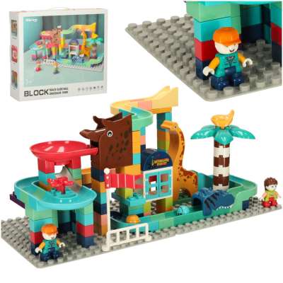Creative blocks dinosaur park ball track 147 pcs Bibi-inn