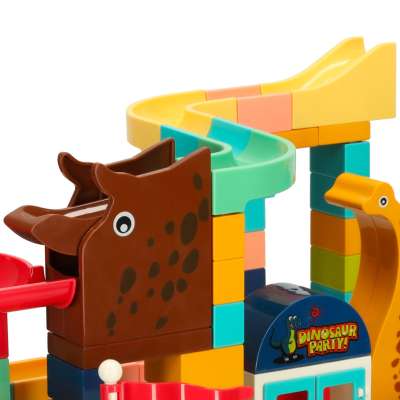 Creative blocks dinosaur park ball track 147 pcs Bibi-inn