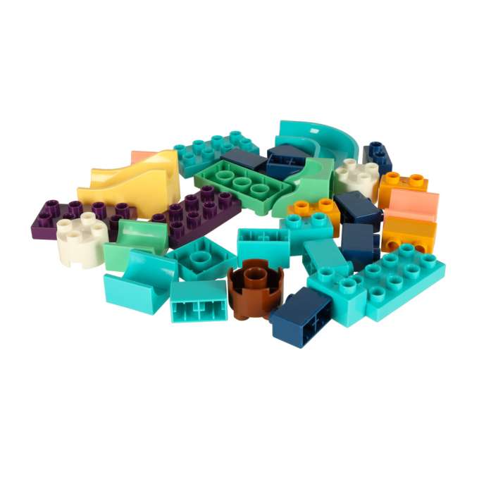 Creative blocks dinosaur park ball track 147 pcs Bibi-inn