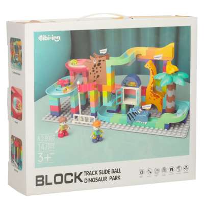 Creative blocks dinosaur park ball track 147 pcs Bibi-inn