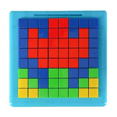 Creative puzzle mosaic blocks