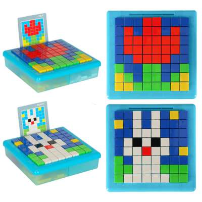 Creative puzzle mosaic blocks