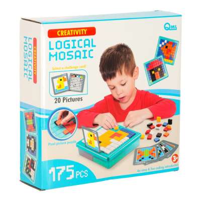 Creative puzzle mosaic blocks
