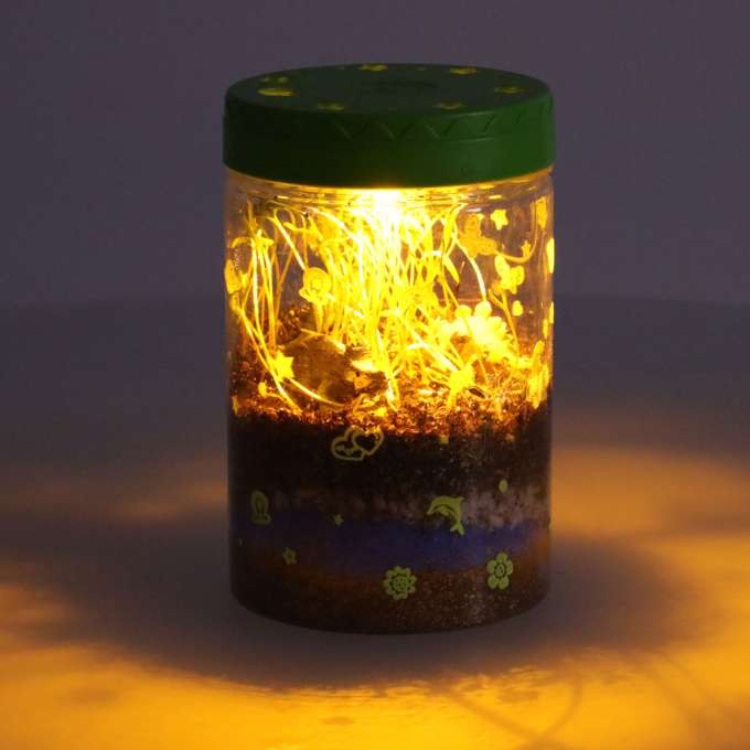 Dinosaur breeding terrarium projector with LED night light