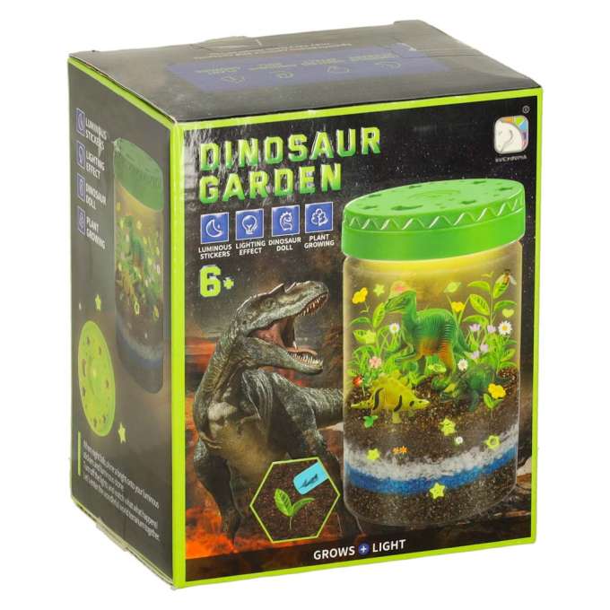 Dinosaur breeding terrarium projector with LED night light