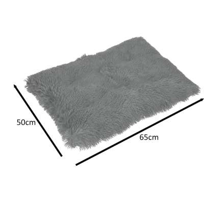 Dog bed mat 65x50cm black