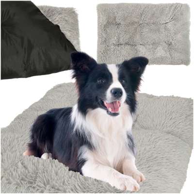 Dog bed mat XXL 110x80cm grey
