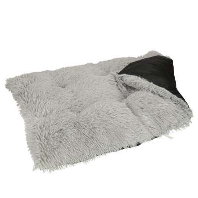 Dog bed mat XXL grey 110x75cm