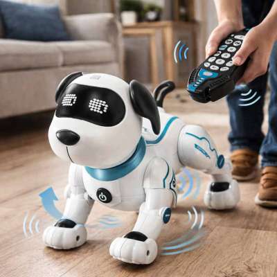 Dog interactive remote control RC robot jumps sings