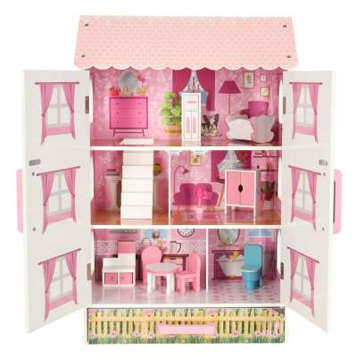 Dolls' house wooden Lulilo Papilio pink 80cm
