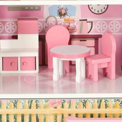 Dolls' house wooden Lulilo Papilio pink 80cm