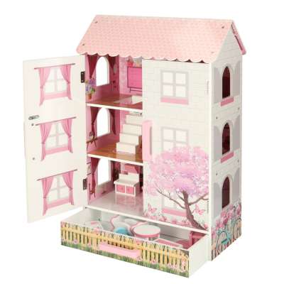 Dolls' house wooden Lulilo Papilio pink 80cm