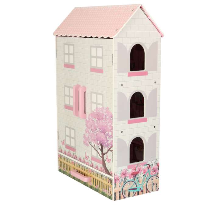 Dolls' house wooden Lulilo Papilio pink 80cm