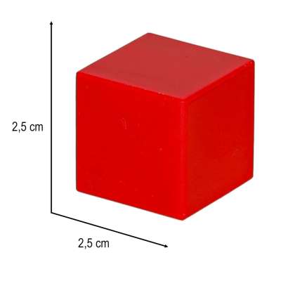 Educational magnetic cubic construction blocks 32 el.