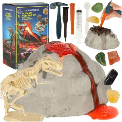 Educational science set volcano experiment dinosaur fossil