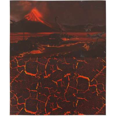Educational science set volcano experiment dinosaur fossil