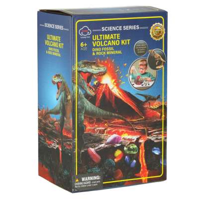 Educational science set volcano experiment dinosaur fossil