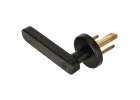 Electronic door lock fingerprint code handle bluetooth 5