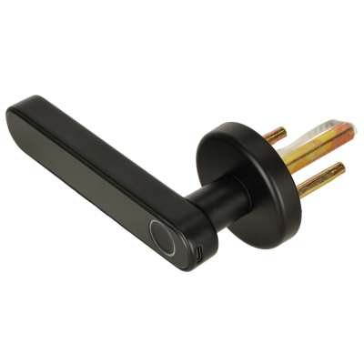 Electronic door lock fingerprint code handle bluetooth